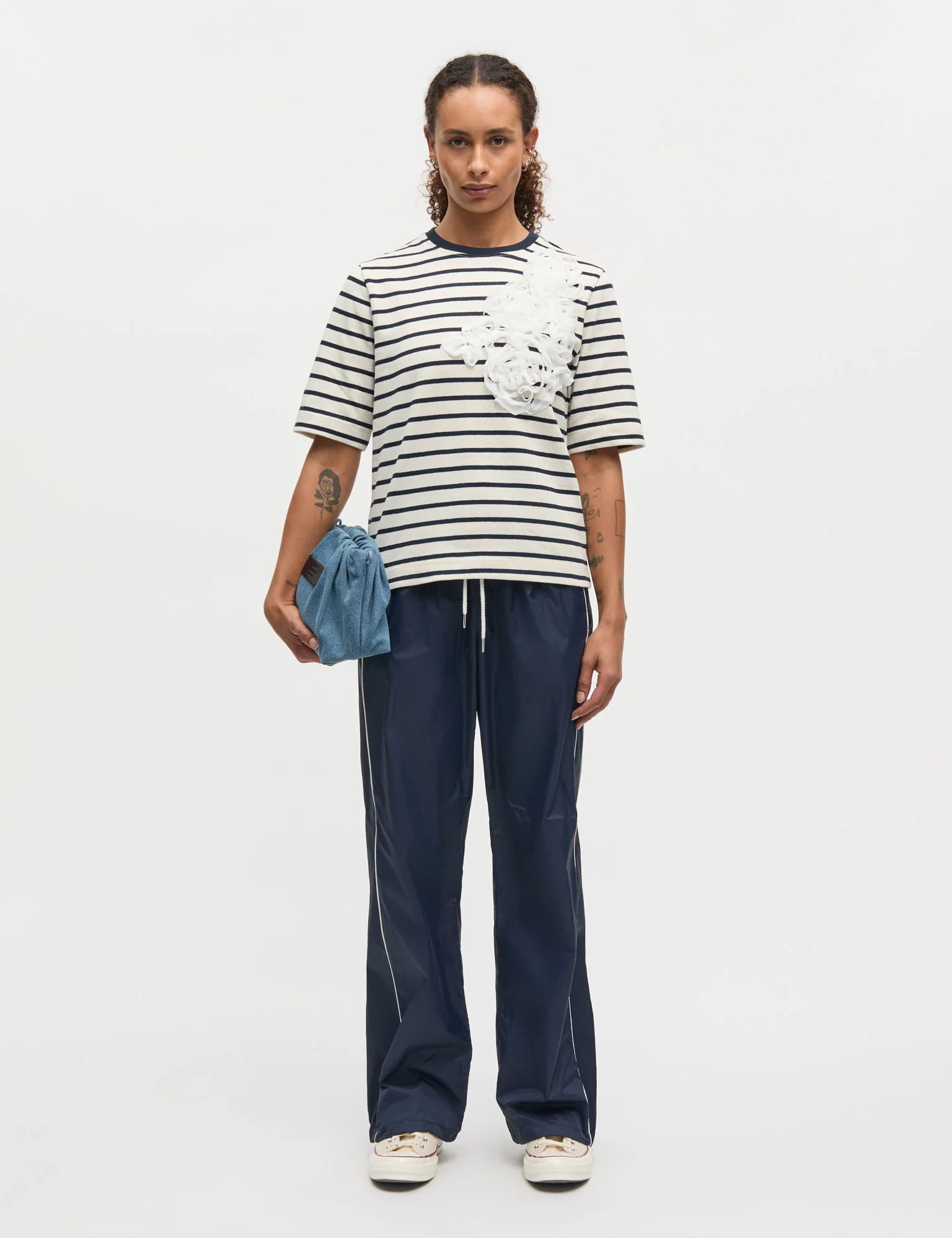 Ripstop Nylon Mille Pants, Sky Captain - Image 2