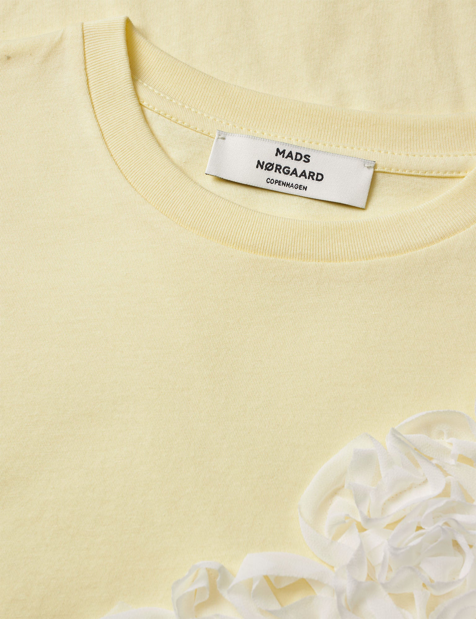 Single Cotton Jerry Tee LS, Almond Oil - Image 3