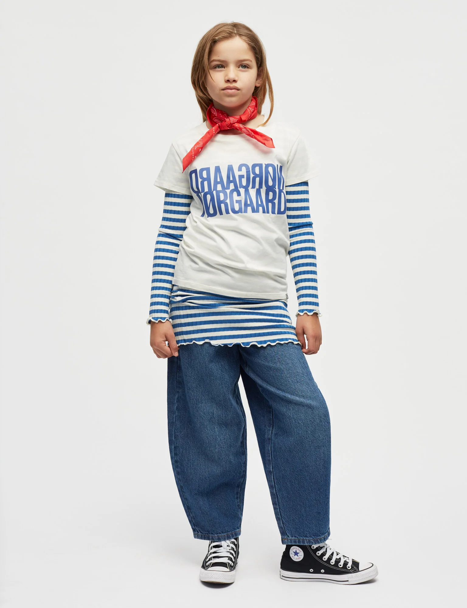 Single Cotton Tuvina Tee, Vanilla Ice - Image 2