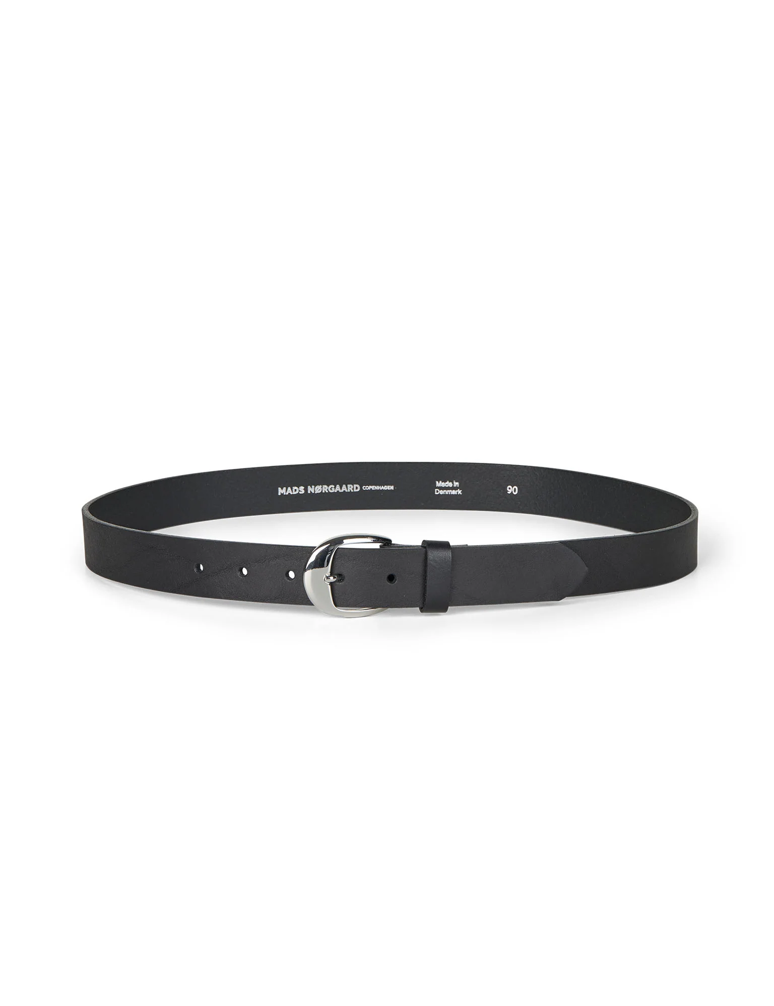 Skin Birkin Belt, Black
