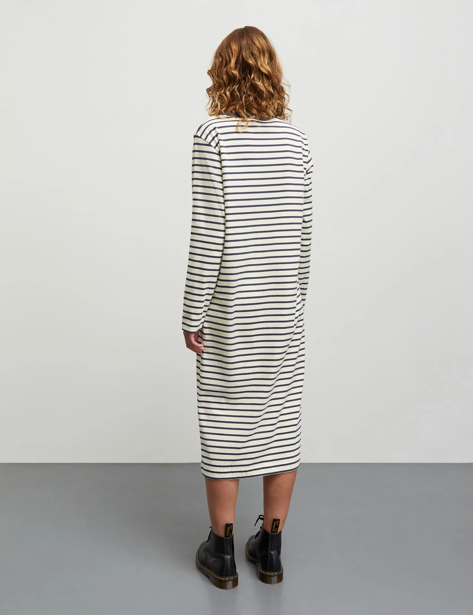 Soft Single Ella Dress, Vanilla Ice/Parisian Night - Image 4