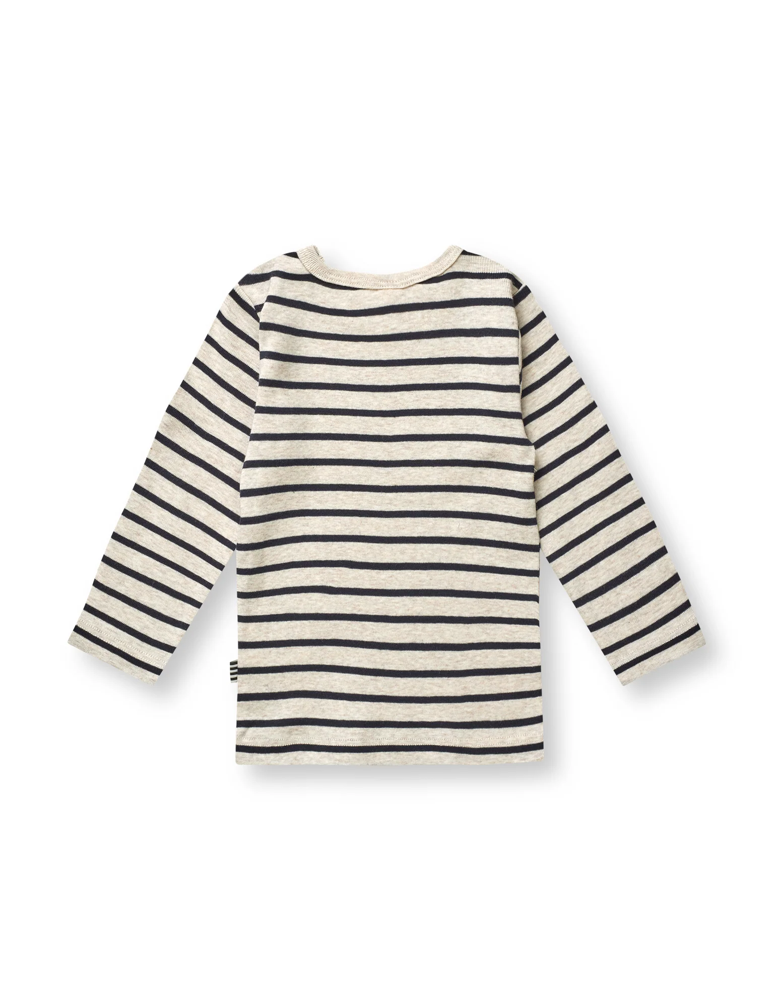Soft Striped Rib Tobinino, Navy/ Nature Mel - Image 2