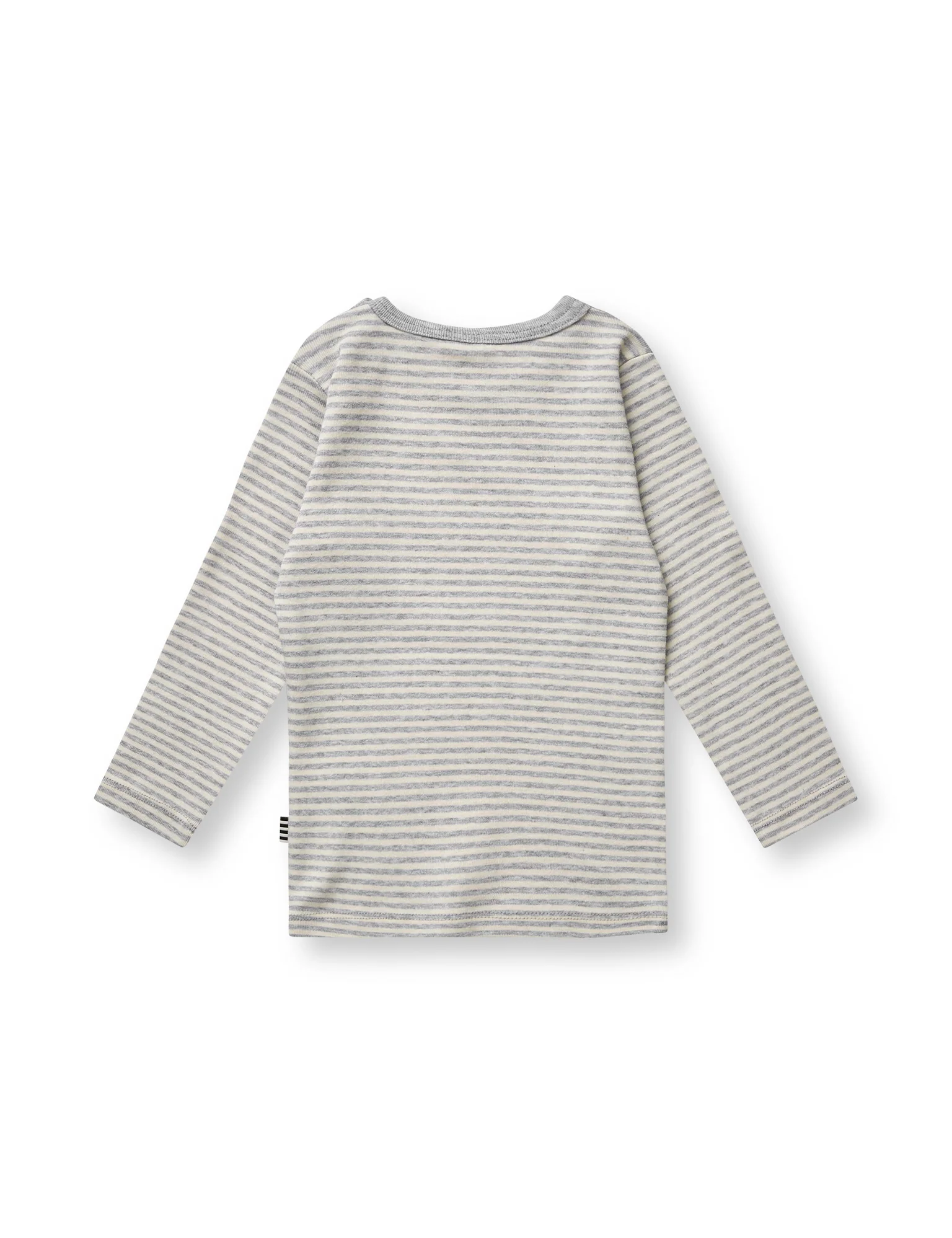 Soft Striped Rib Tobinino, Off White / Grey Mel - Image 2