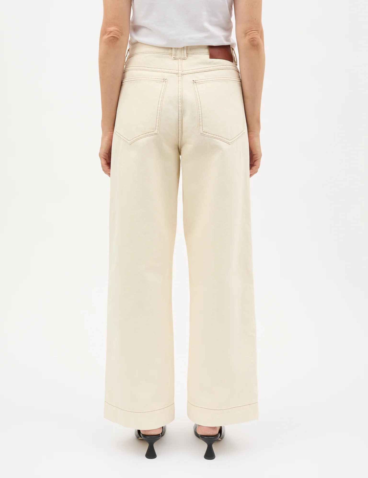Soil Denim Kargo pants, Almond Oil - Image 2