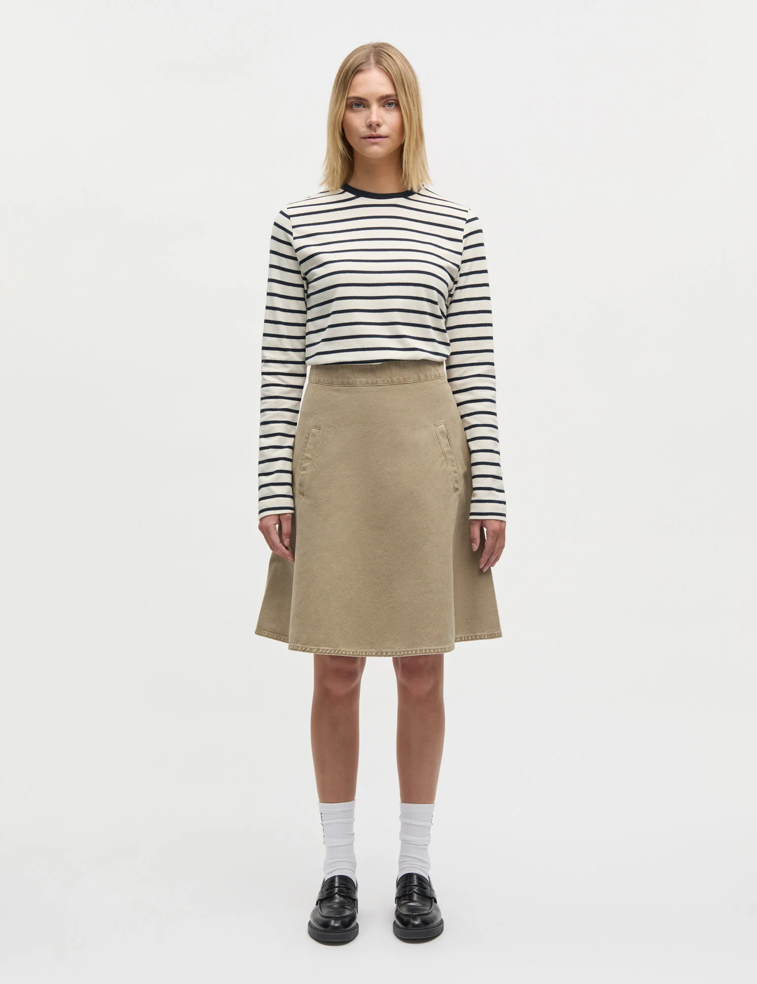 Soil Denim Stelly Skirt, Overland Trek - Image 2