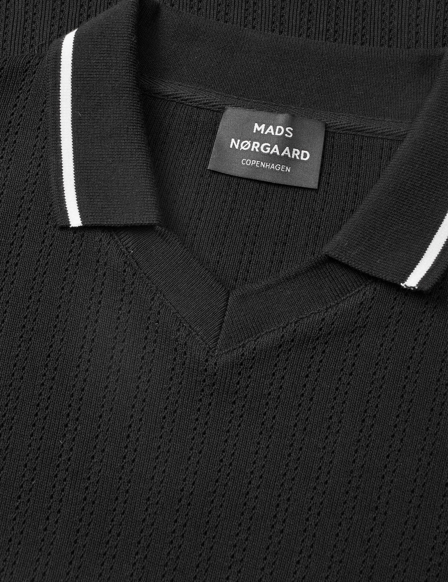 Sporty Lyonel Polo, Black - Image 3