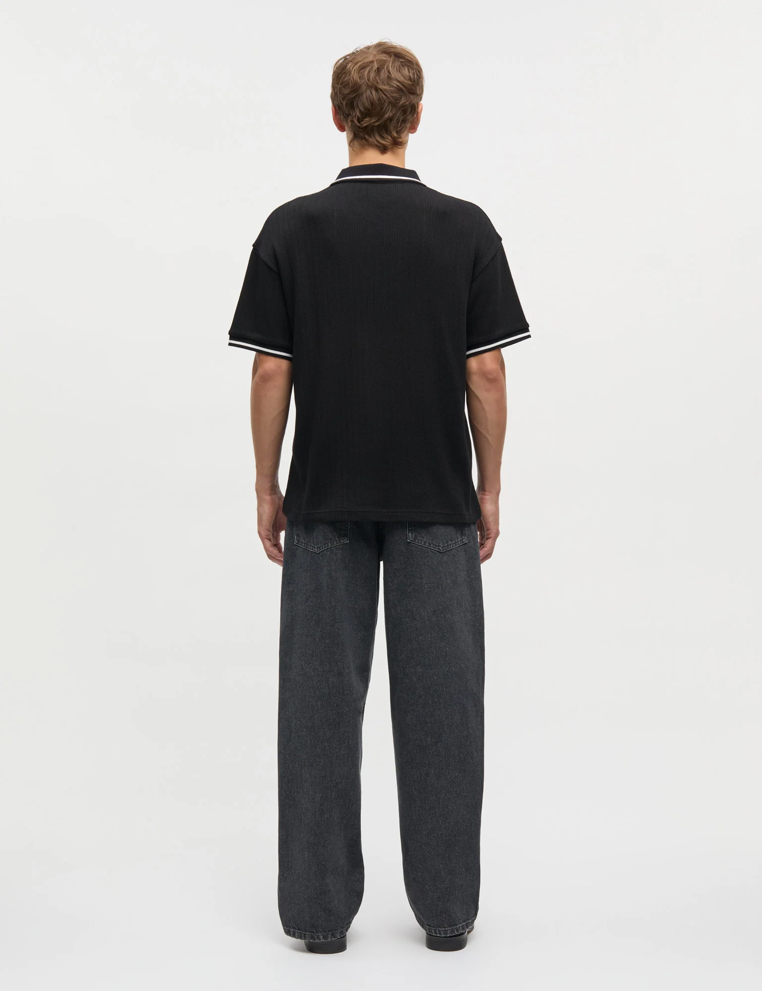 Sporty Lyonel Polo, Black - Image 6