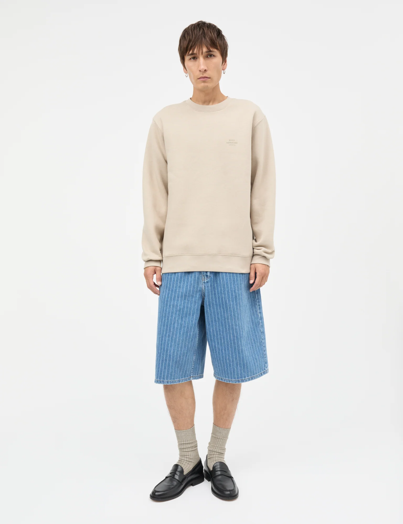 Standard Crew Logo Sweat, Plaza Taupe - Image 2