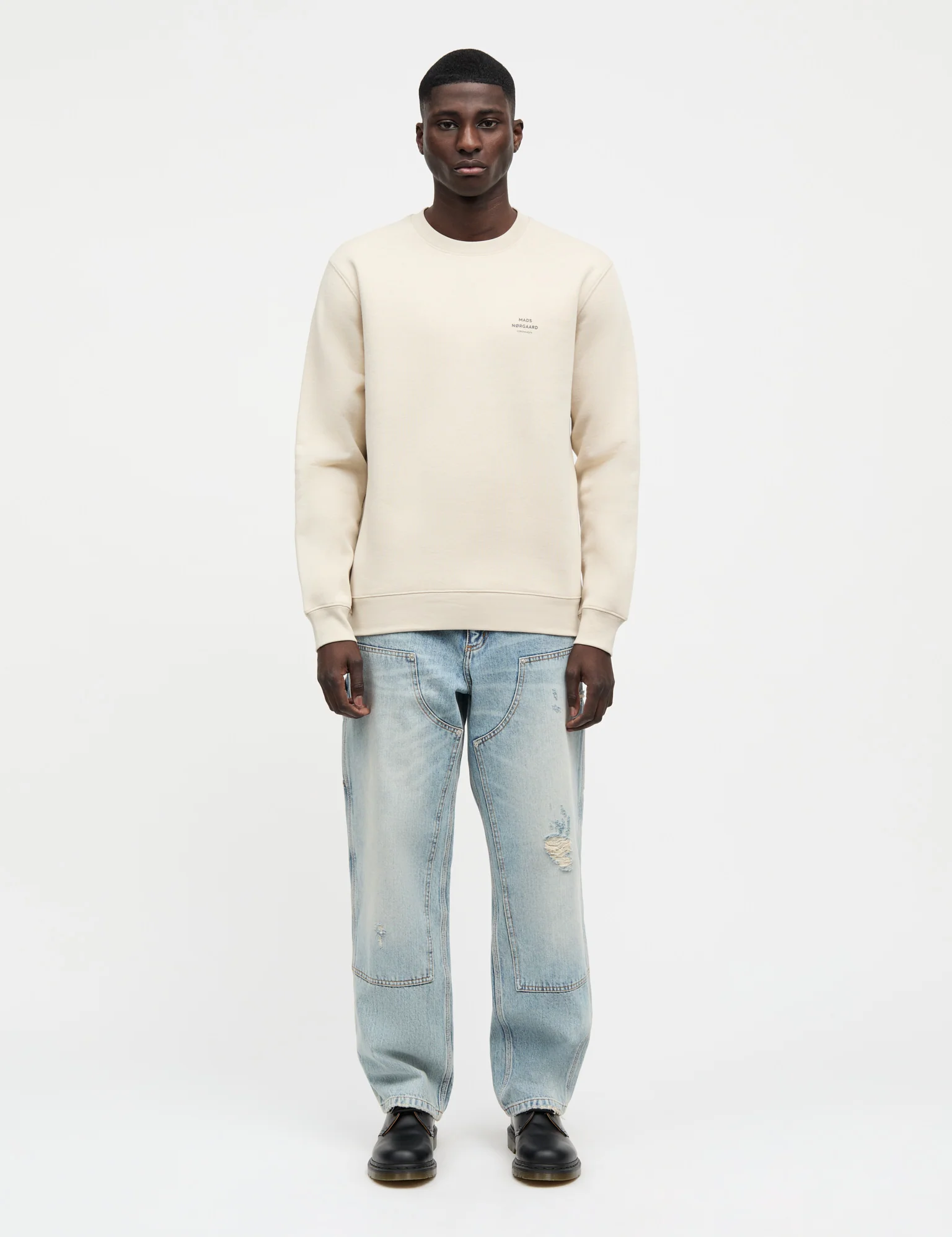 Standard Crew Logo Sweat, Rainy Day - Image 2