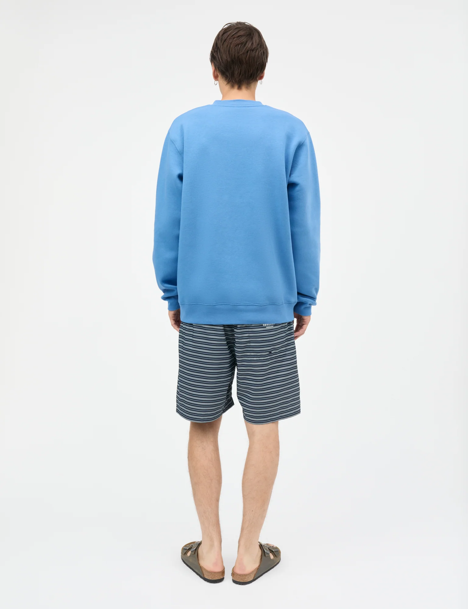 Standard Crew Logo Sweat, Riviera - Image 4