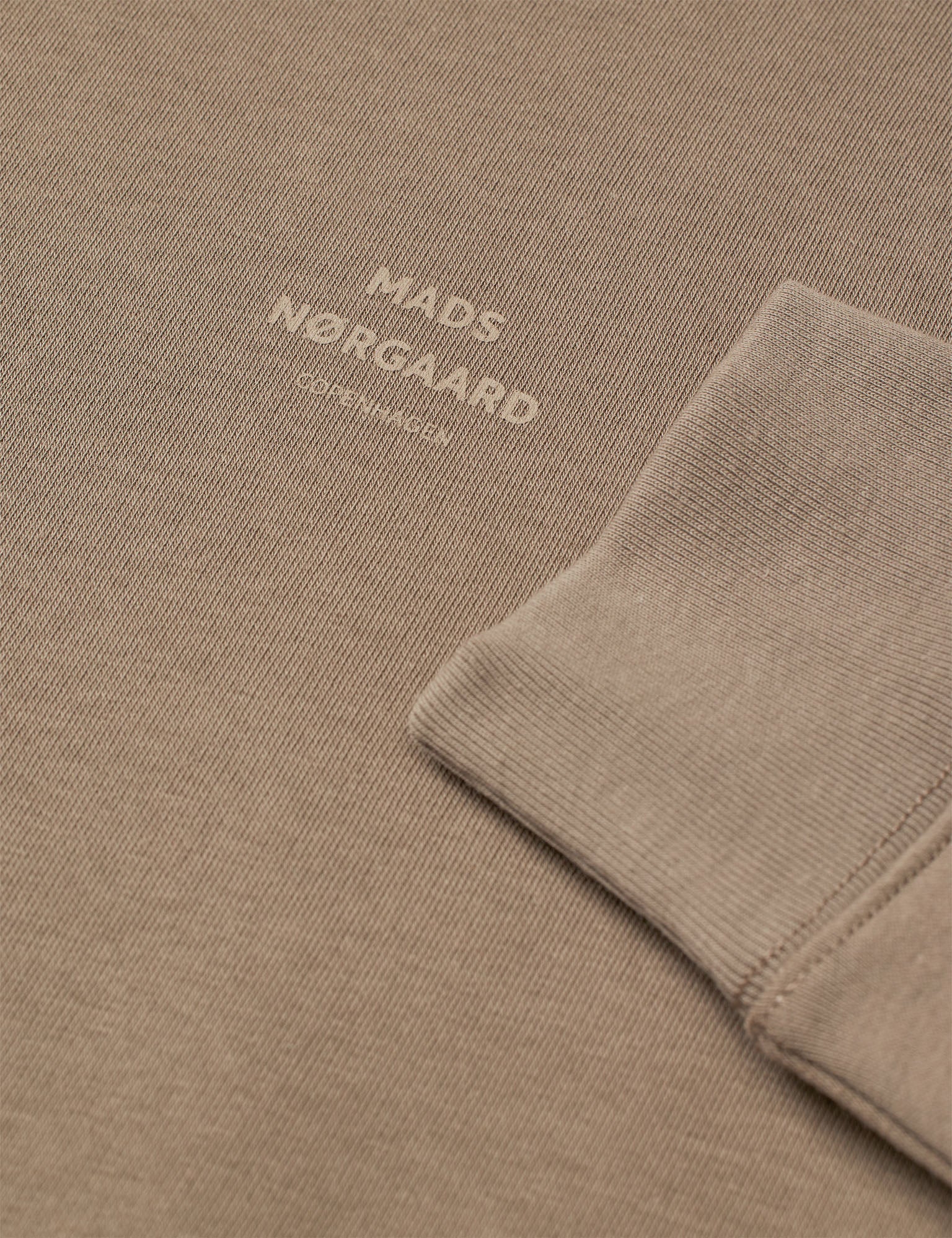 Standard Crew Logo Sweat, Walnut - Image 2