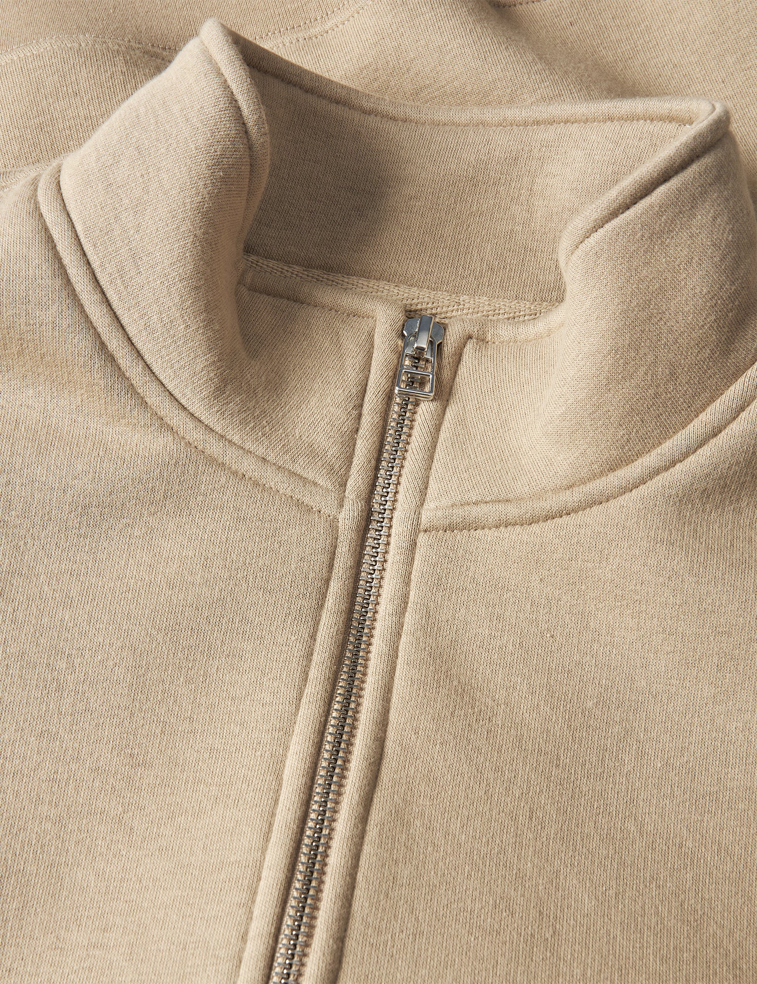 Standard Half Zip Logo Sweat, Trench Coat - Image 3