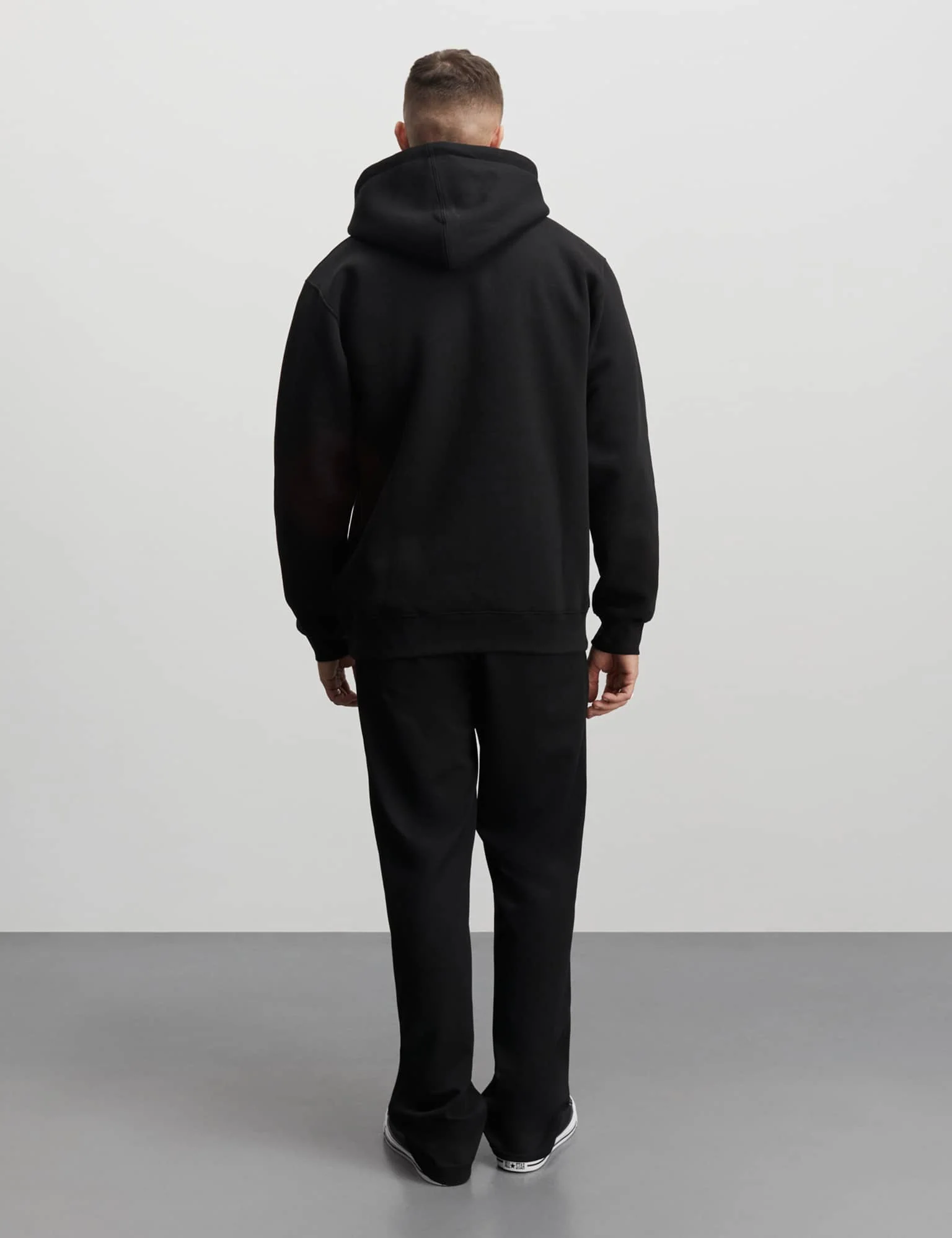 Standard Hoodie Logo Sweat, Black - Image 3