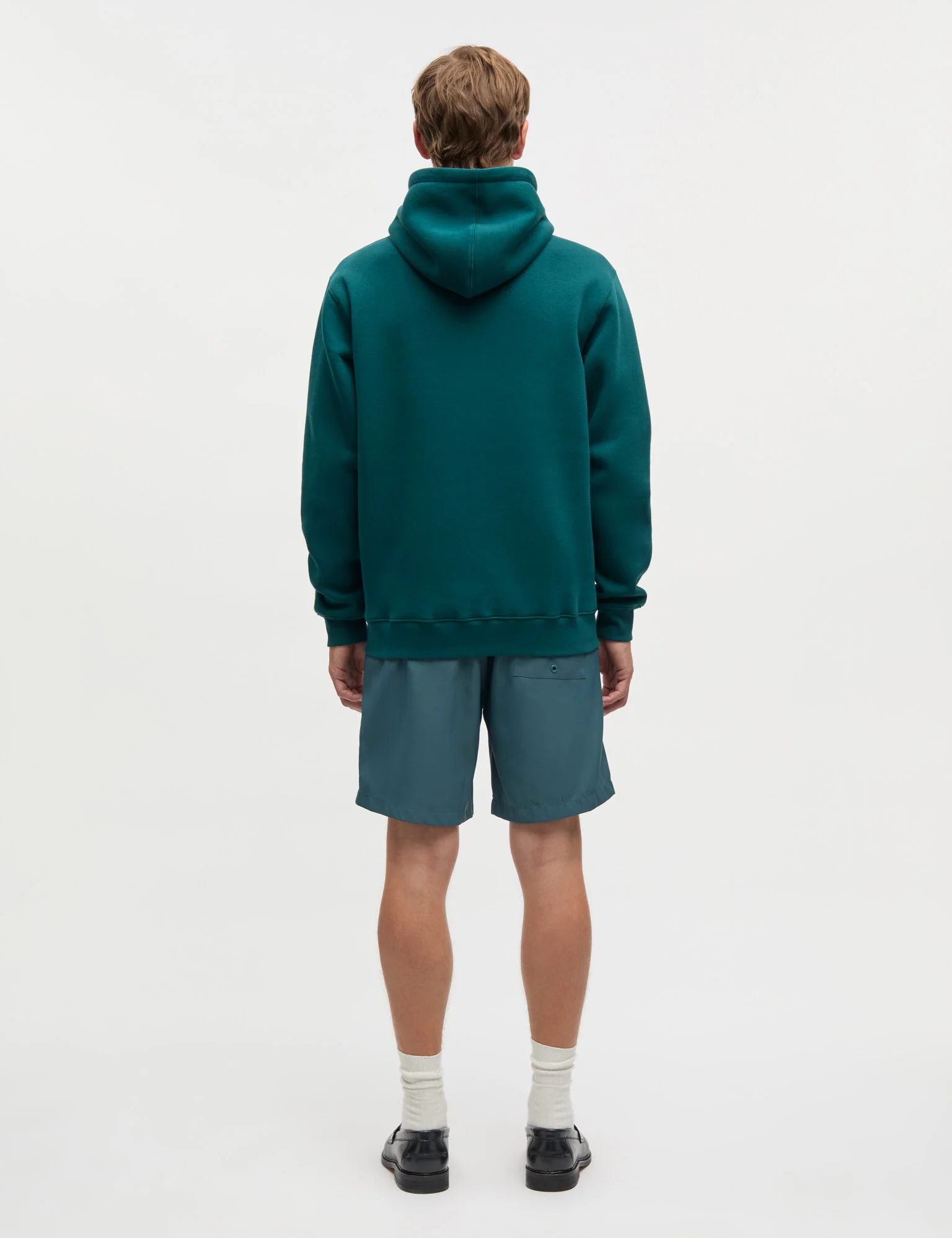Standard Hoodie Logo Sweat, Deep Sea - Image 4
