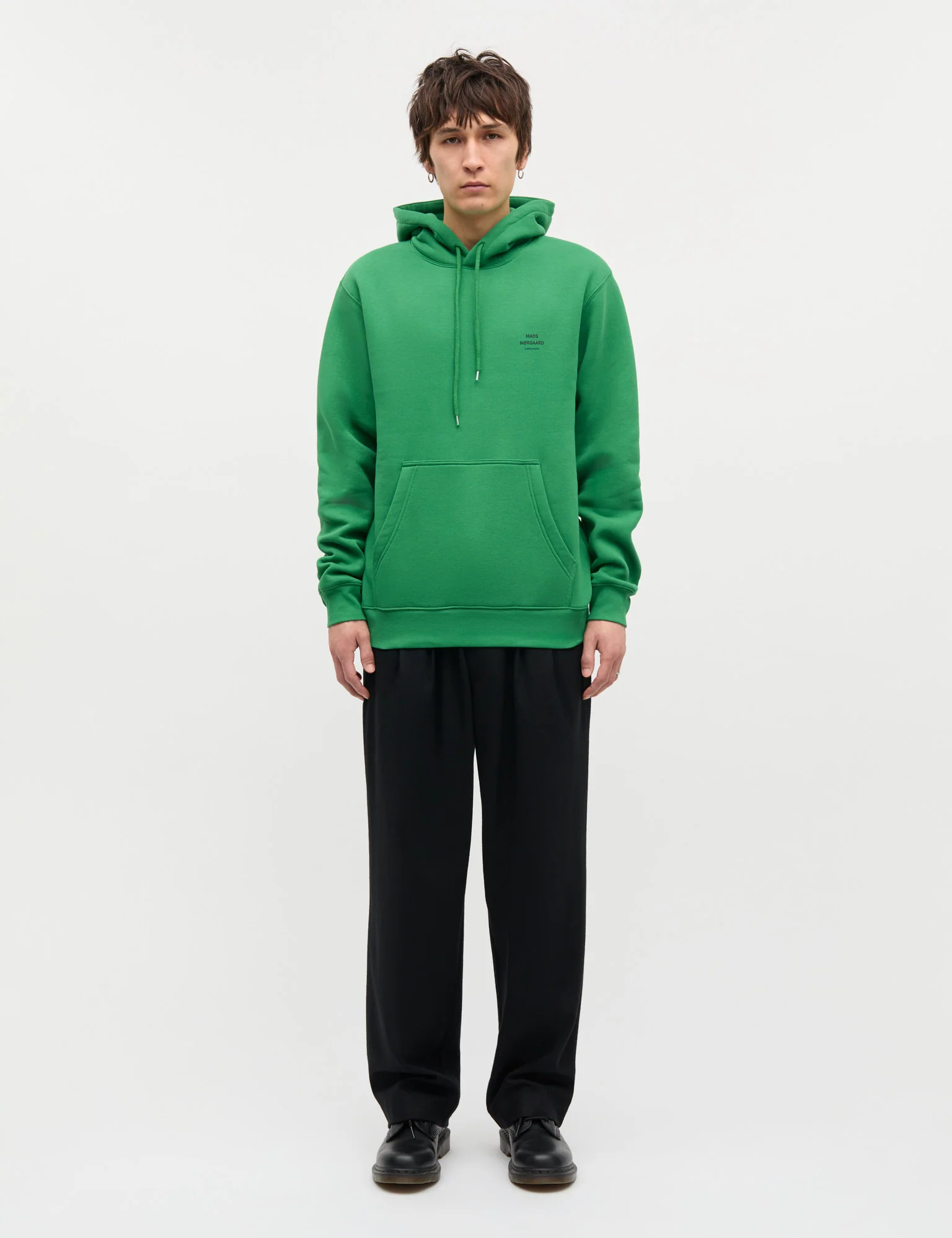 Standard Hoodie Logo Sweat, Verdant Green - Image 2
