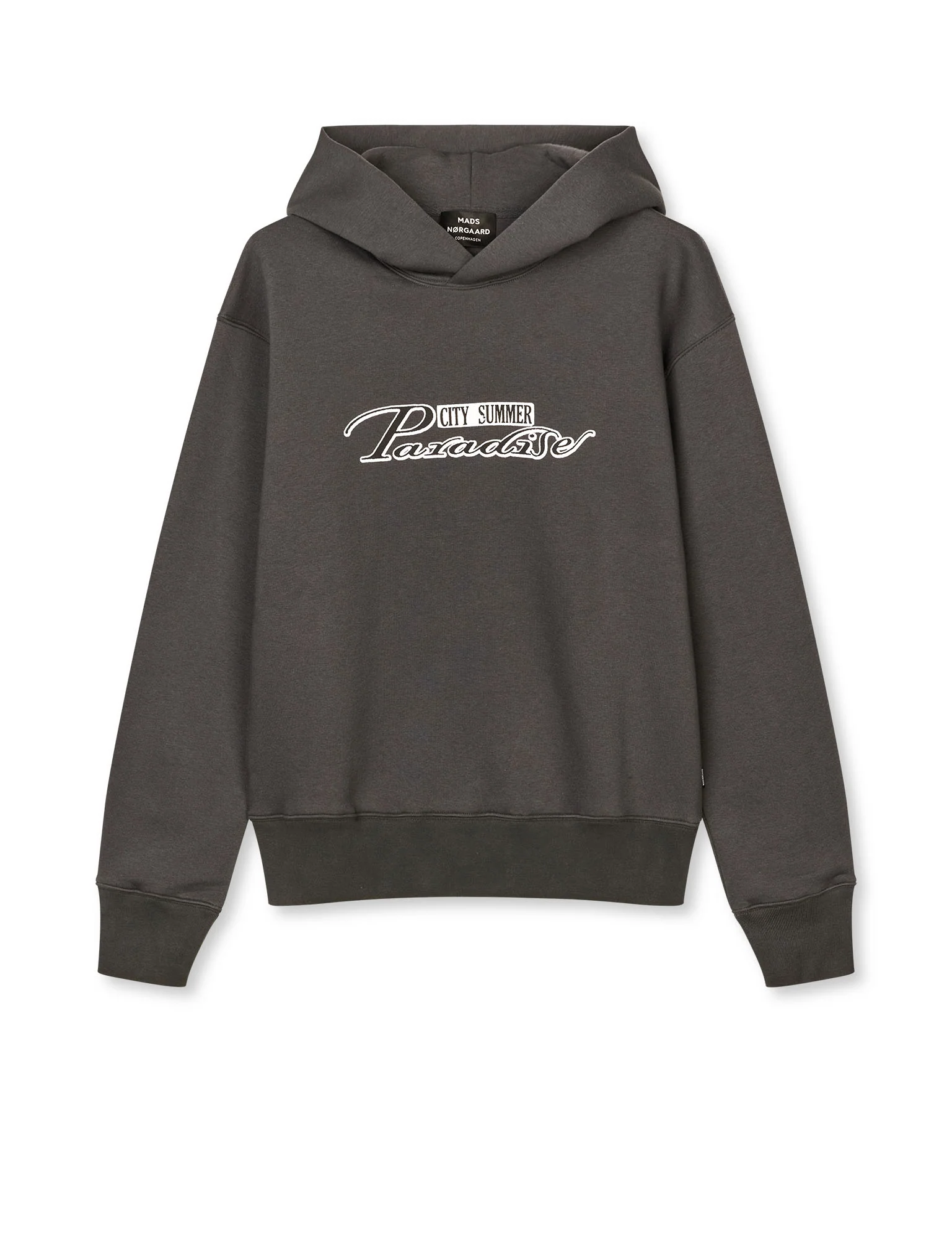 Standard Paradise Hood Sweat, Black Oyster