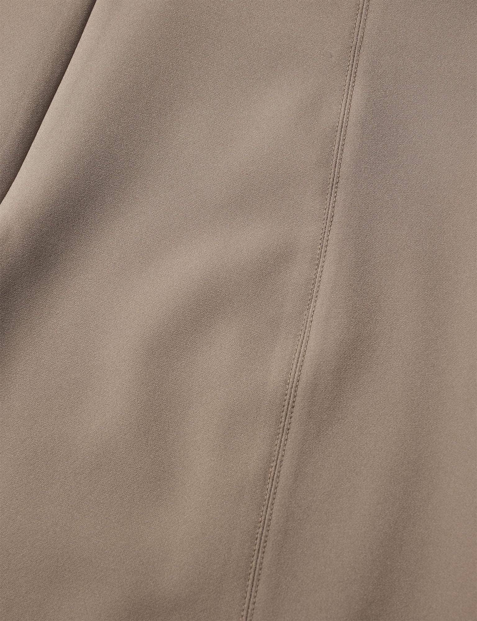 Stretchy Nylon Roberta Skirt, Walnut - Image 3