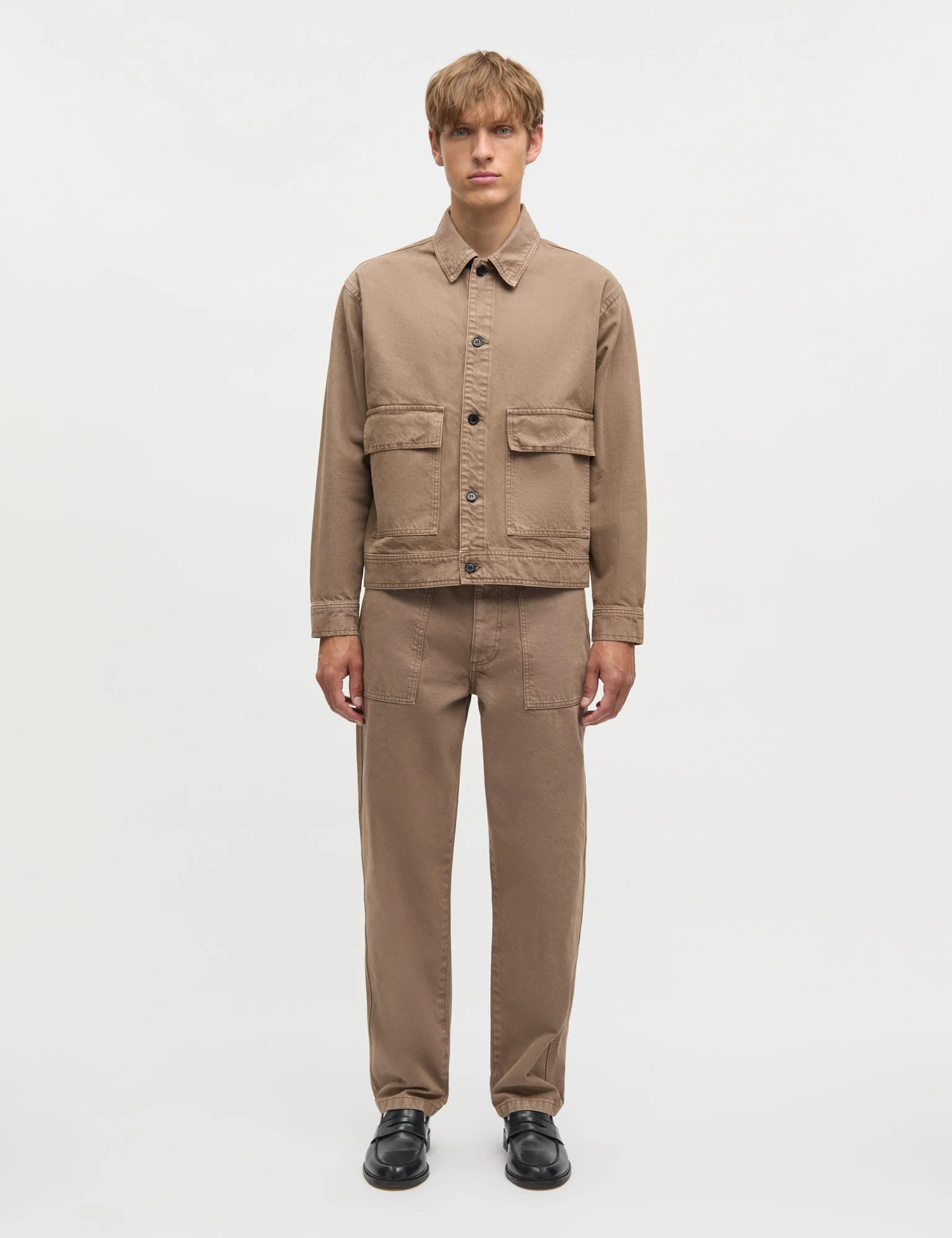 Sunrise Twill Miles Jacket, Walnut - Image 2