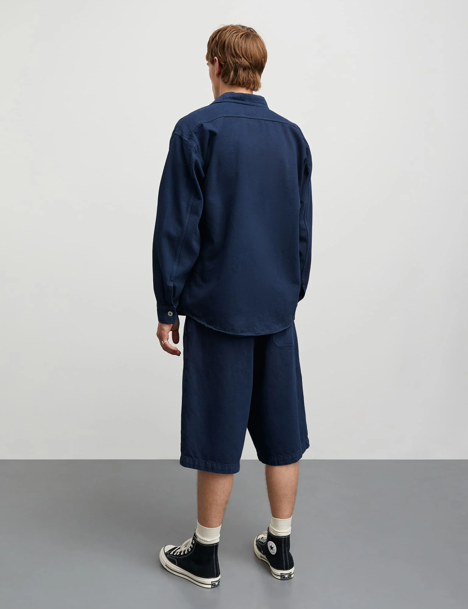 Sunset Twill August Work Shirt, Parisian Night - Image 4