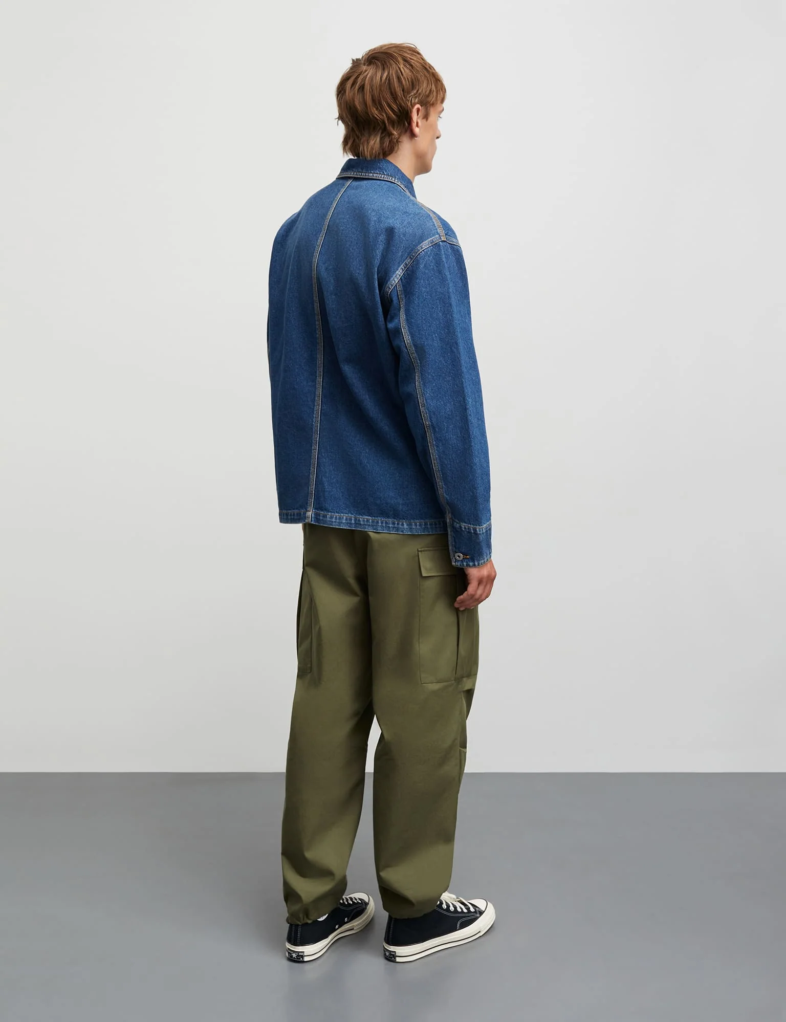 Texas Chore Jacket, Blue Wash - Image 4