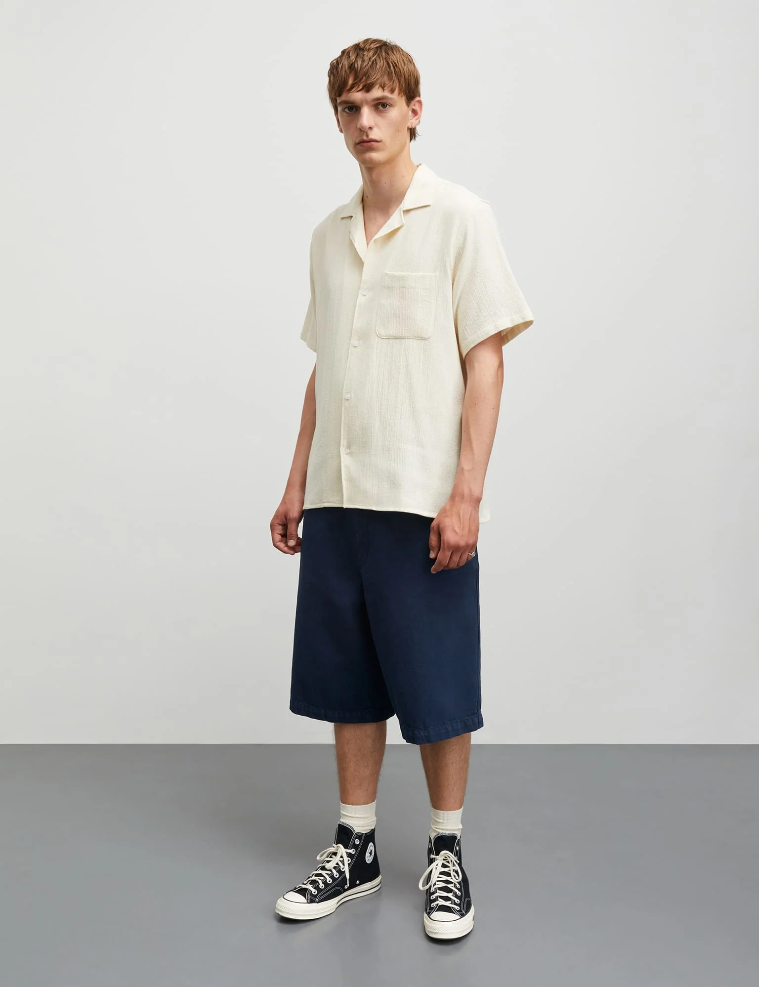 Texture Kenji Shirt SS, Vanilla Ice - Image 2