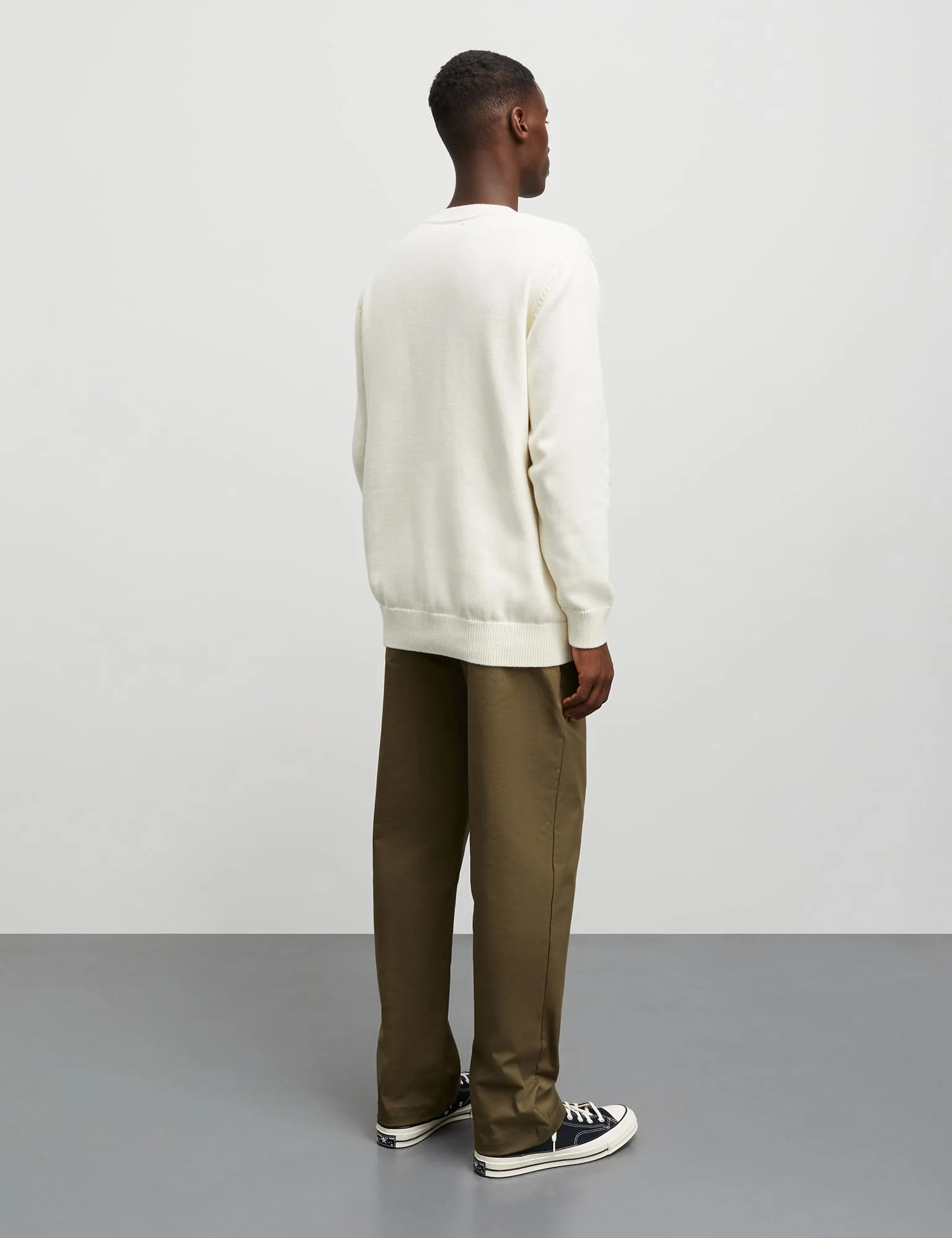 Tight Cotton Avery MNC Knit, Vanilla Ice - Image 4