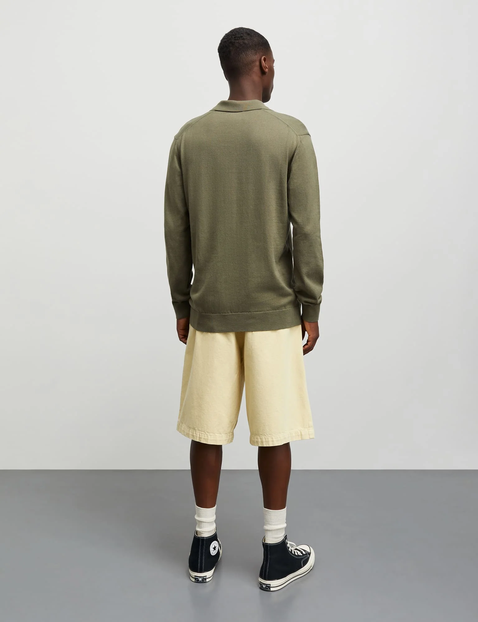 Tight Cotton Tristan Knit, Kalamata - Image 4