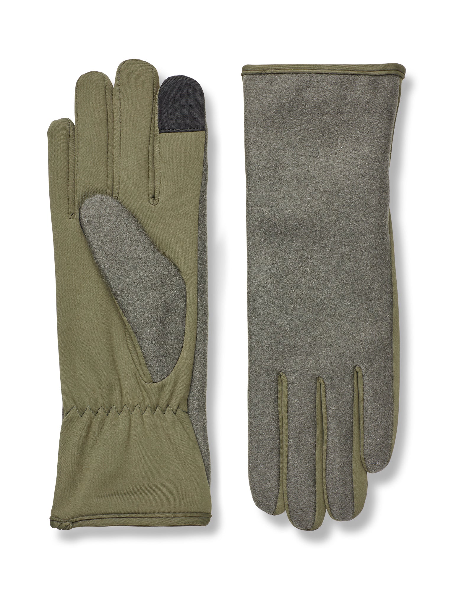 Woven Wool Mix Trissie Glove, Kalamata