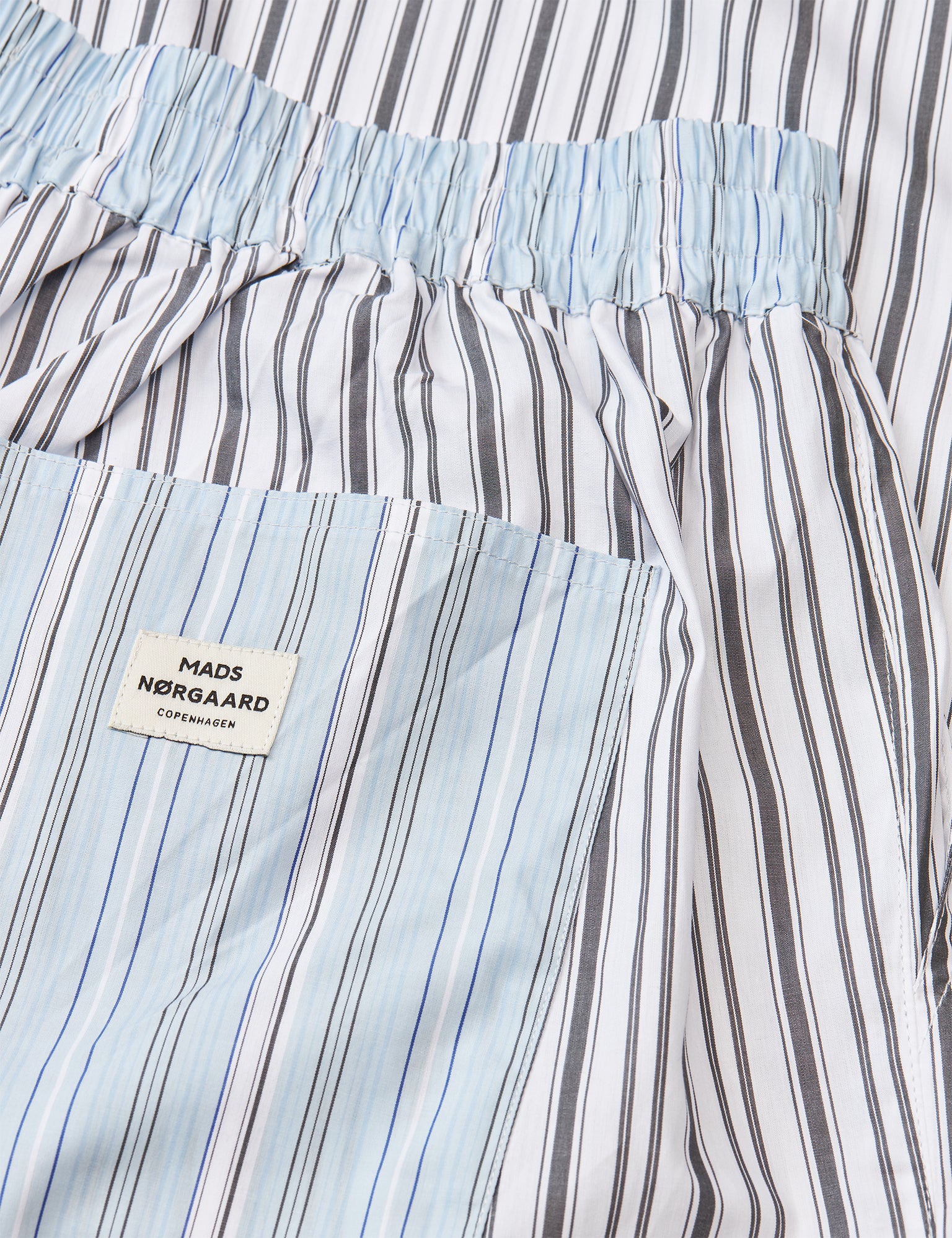 Yarpo Dagur Pants Block, Pinstripe Mix - Image 3