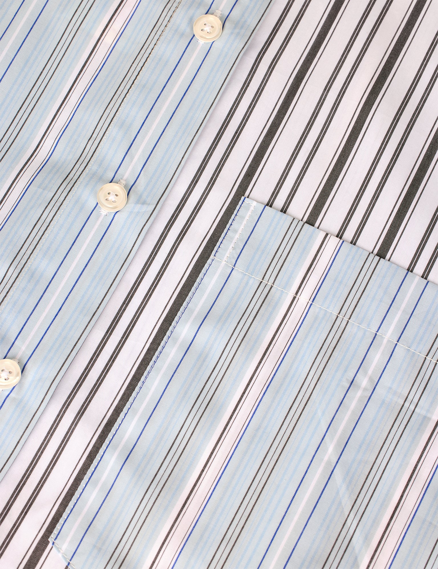 Yarpo Nelly Shirt Block, Pinstripe Mix - Image 3