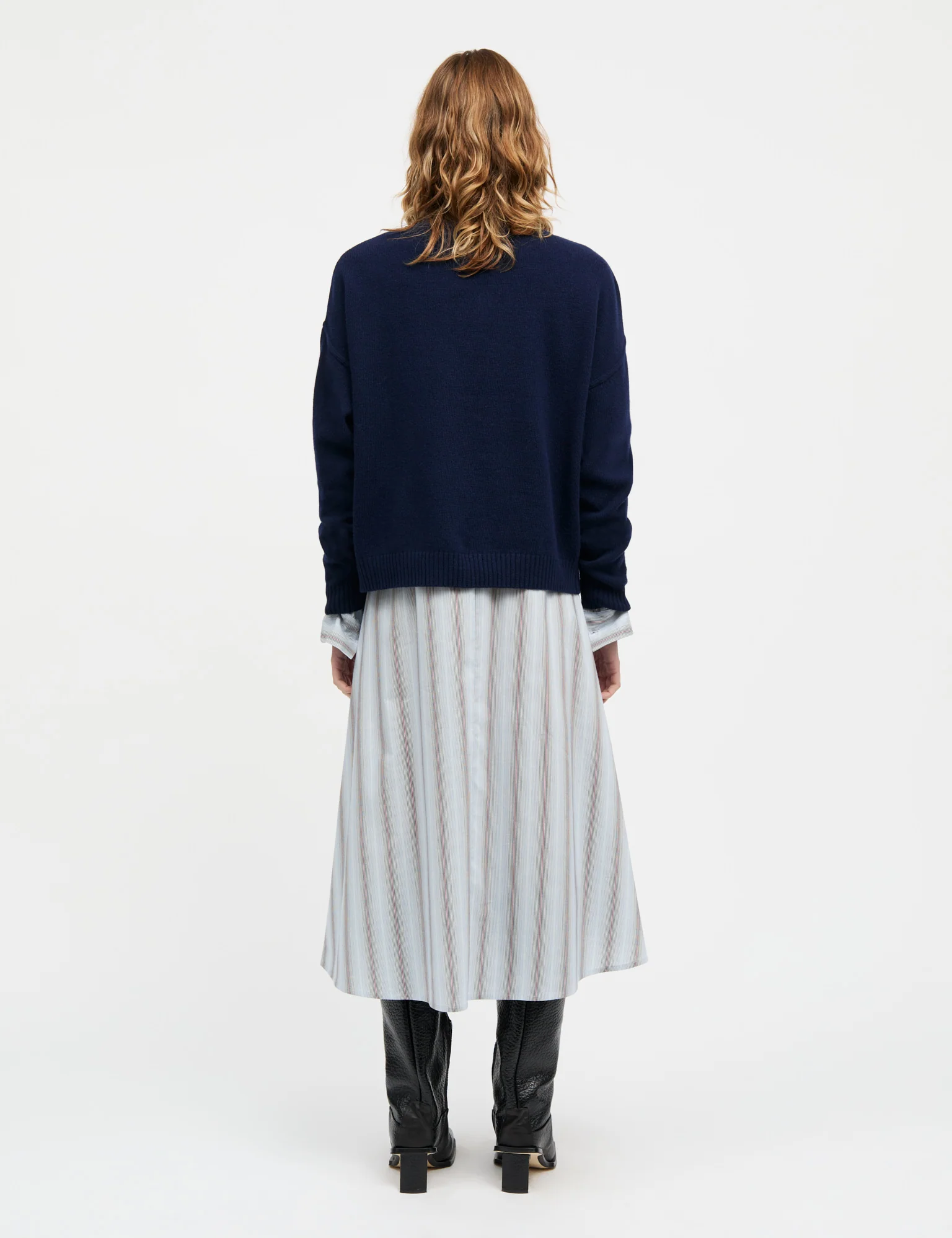 Yota Knit Tilona Sweater, Parisian Night - Image 4